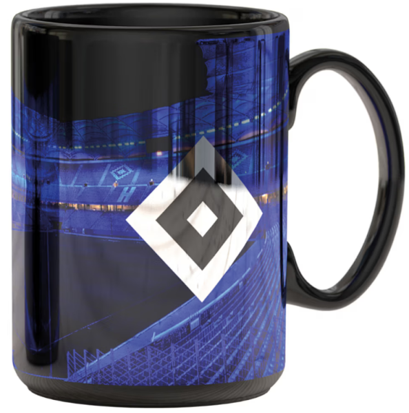 Hamburger SV - Tasse Metallic "Stadion blau"